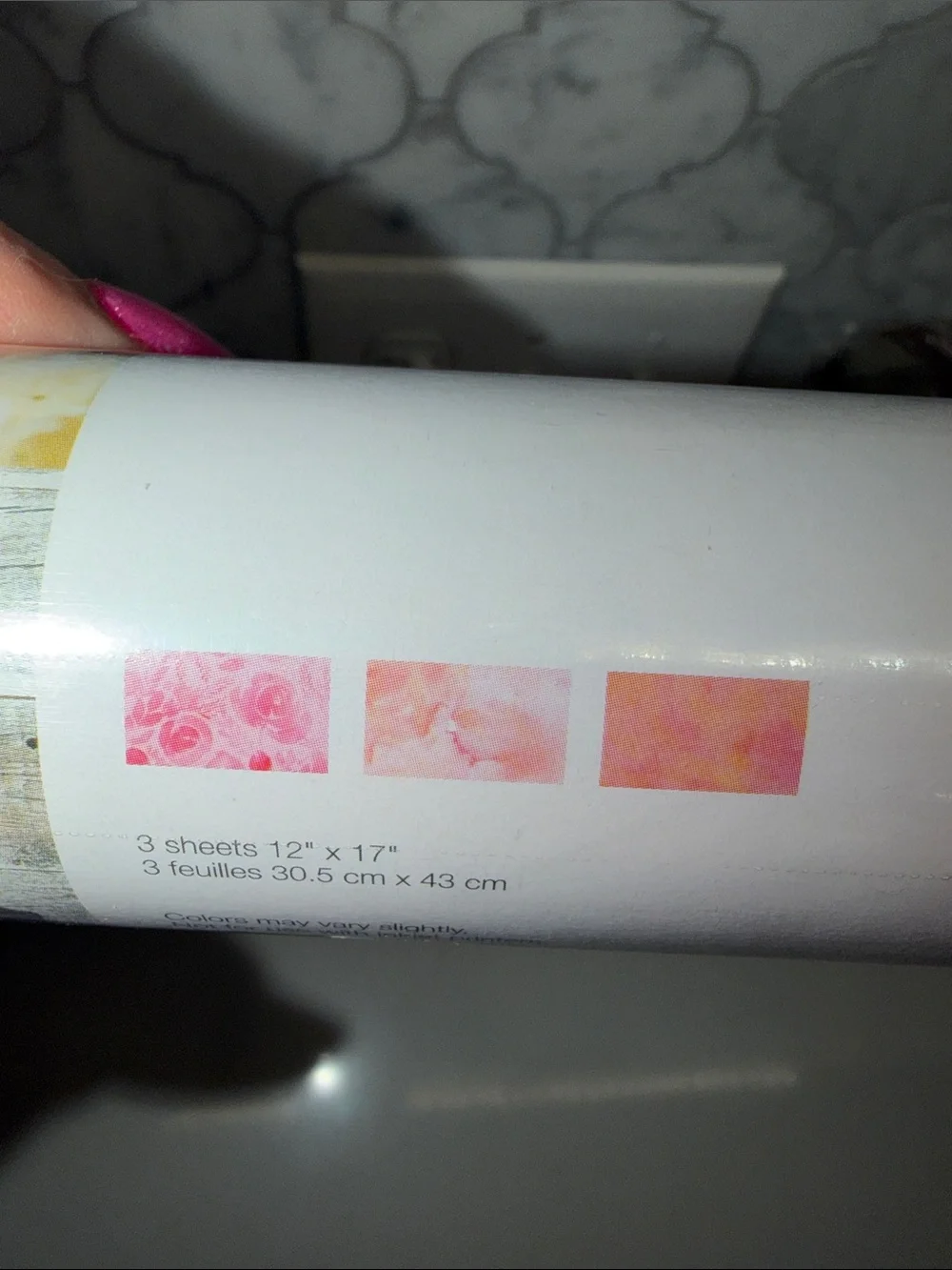 Cricut party foil